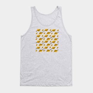 Gold Leaves Tank Top